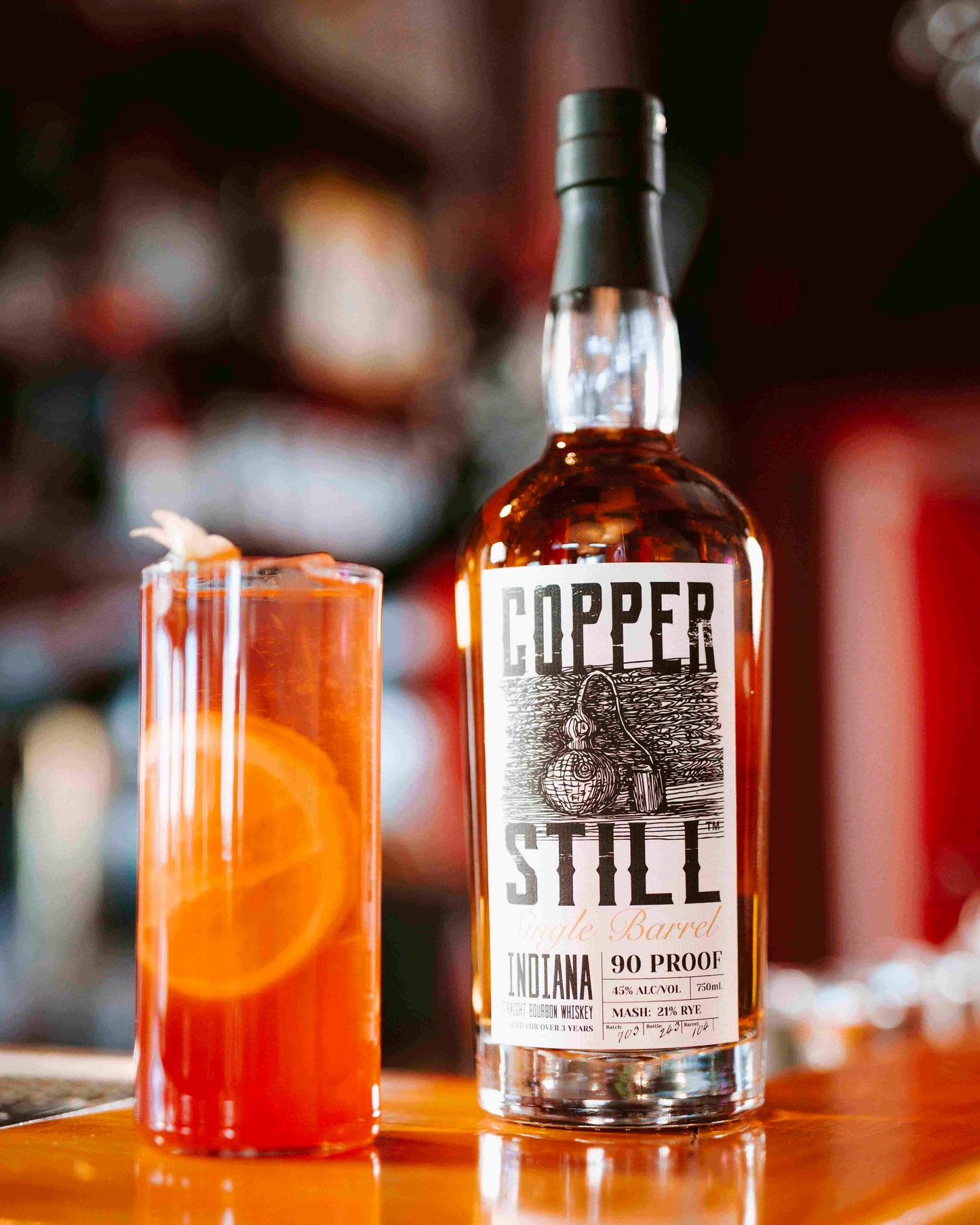 Copper Still Straight Bourbon Whiskey