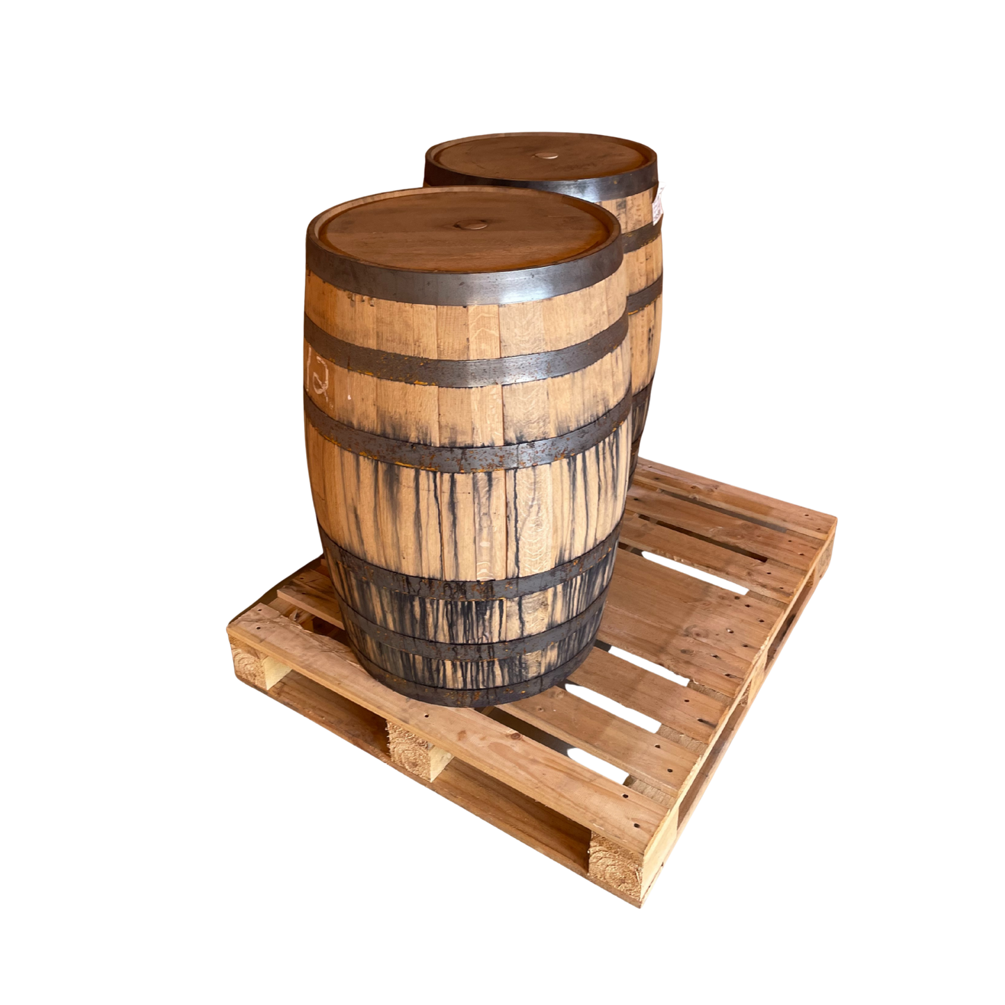 Aged Bourbon Whiskey Barrels