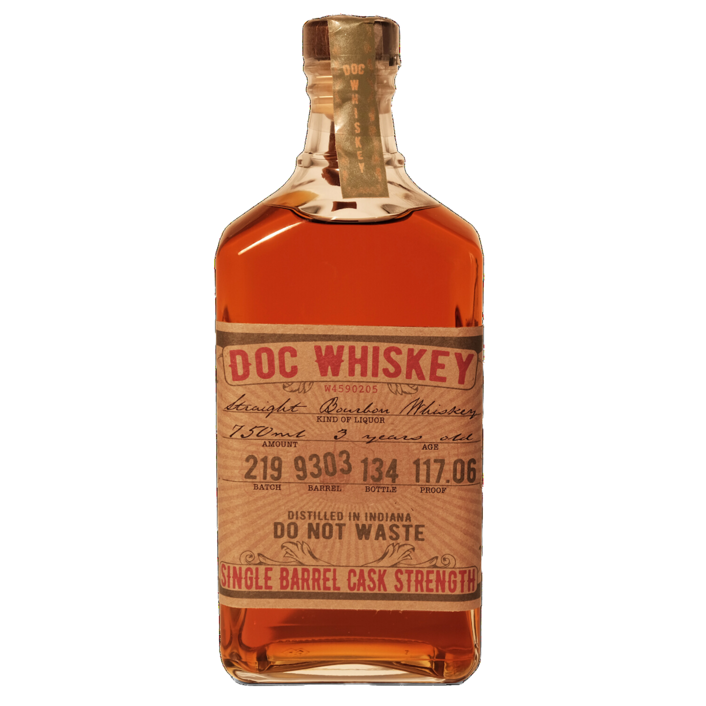 Doc Whiskey Cask Strength Bourbon